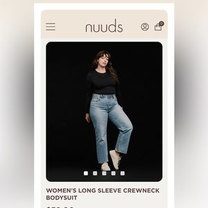 New Nuuds Crewneck Bodysuit